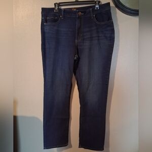 NWOT Lee Women's Deep Indigo Straight Leg Jeans